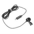 BOYA BY-M3-OP For DJI OSMO Pocket Clip-on Digital Lavalier Microphone (Black) - 1