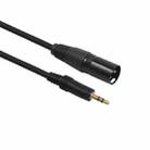 351930 3.5mm Male to XLR Male Microphone Audio Cord, Length: 3m - 1