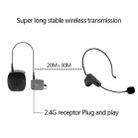 ASiNG WM01 2.4GHz Wireless Audio Transmission Electronic Pickup Microphone, Transmission Distance: 50m - 4