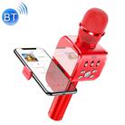 JOYROOM JR-MC3 Wireless Bluetooth External K Song Microphone, Supports TF Card with Holder(Red) - 1