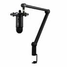 Logitech Blue Yeticaster USB Microphone + Shockproof Mount + Clip-on Cantilever Bracket Live Broadcast Set (Black) - 1