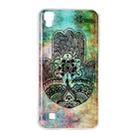 For LG X Power Hamsas Pattern TPU Soft Protective Back Cover Case - 2