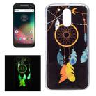 For Motorola Moto G4 Noctilucent Wind Chimes Pattern IMD Workmanship Soft TPU Back Cover Case - 1