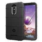 Shockproof Protector Cover Full Coverage Silicone Case for LG Q Stylo 5 (Black) - 1