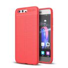 For Huawei Honor 9 Litchi Texture TPU Protective Case (Red) - 1