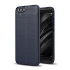 For Xiaomi Mi 6 Litchi Texture TPU Protective Case (navy) - 1