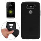 Honeycomb Surface TPU Protective Case For LG G5 (Black) - 1