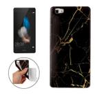 For Huawei  P8 Lite Marble Pattern Soft TPU Protective Case - 1