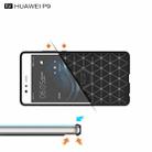 For Huawei  P9 Brushed Texture Fiber TPU Rugged Armor Protective Case(Dark Blue) - 3