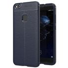 For Huawei P10 Lite Litchi Texture TPU Protective Back Cover Case (navy) - 1