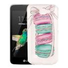 For LG K4 Macarons Pattern IMD Workmanship Soft TPU Protective Case - 1