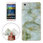 For Huawei P8 Lite Green Marbling Pattern Soft TPU Protective Back Cover Case - 1