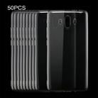 50 PCS for Huawei Mate 10 0.75mm Ultra-thin Transparent TPU Protective Case(Transparent) - 1