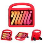 For iPad mini 6 Sparrow Style EVA Material Children Shockproof Case(Red) - 1
