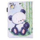 For iPad mini 4 / 3 / 2 / 1 Painting Panda Pattern Horizontal Flip Leather Case with Holder & Wallet & Card Slots & Pen Slot - 3