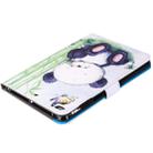 For iPad mini 4 / 3 / 2 / 1 Painting Panda Pattern Horizontal Flip Leather Case with Holder & Wallet & Card Slots & Pen Slot - 8