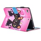 For iPad mini 4 / 3 / 2 / 1 Painting Two Cats Pattern Horizontal Flip Leather Case with Holder & Wallet & Card Slots & Pen Slot - 6