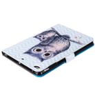 For iPad mini 4 / 3 / 2 / 1 Painting Wave Owl Pattern Horizontal Flip Leather Case with Holder & Wallet & Card Slots & Pen Slot - 8
