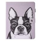 For iPad mini 4 / 3 / 2 / 1 Painting Bulldog Pattern Horizontal Flip Leather Case with Holder & Wallet & Card Slots & Pen Slot - 2