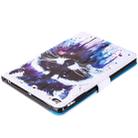 For iPad mini 4 / 3 / 2 / 1 Painting Colorful Raccoon Pattern Horizontal Flip Leather Case with Holder & Wallet & Card Slots & Pen Slot - 8