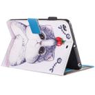For iPad mini 4 / 3 / 2 / 1 Painting Tomato and Cat Pattern Horizontal Flip Leather Case with Holder & Wallet & Card Slots & Pen Slot - 6