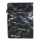 For iPad mini 4 / mini 3 / mini 2 / mini Universal Black Marble Pattern Horizontal Flip Leather Protective Case with Holder & Card Slots & Sleep - 3