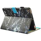 For iPad mini 4 / mini 3 / mini 2 / mini Universal Black Marble Pattern Horizontal Flip Leather Protective Case with Holder & Card Slots & Sleep - 4
