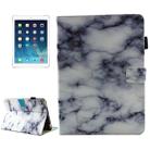 For iPad mini 4 / mini 3 / mini 2 / mini Universal Black and White Marble Pattern Horizontal Flip Leather Protective Case with Holder & Card Slots & Sleep - 1