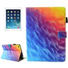 For iPad mini 4 / mini 3 / mini 2 / mini Universal Colorful Polygons Pattern Horizontal Flip Leather Protective Case with Holder & Card Slots & Sleep - 1