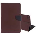 GOOSPERY FANCY DIARY Horizontal Flip Leather Case for iPad Mini (2019), with Holder & Card Slots & Wallet (Brown) - 1