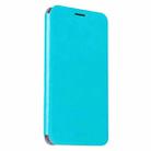 MOFI for OPPO R9 Plus Crazy Horse Texture Horizontal Flip Leather Case with Holder(Blue) - 1