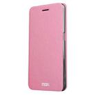 MOFI for Smartisan T2 Crazy Horse Texture Horizontal Flip Leather Case with Holder(Pink) - 1