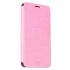 MOFI Letv Le Max 2 Crazy Horse Texture Horizontal Flip Leather Case with Holder(Pink) - 1