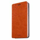 MOFI for  Meizu U20 Crazy Horse Texture Horizontal Flip Leather Case with Holder(Brown) - 1