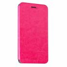 MOFI for  Huawei Honor 5 Crazy Horse Texture Horizontal Flip Leather Case with Holder(Magenta) - 1