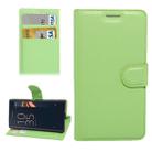 For Sony Xperia X Compact Texture Horizontal Flip Leather Case with Holder & Card Slots & Wallet(Green) - 1