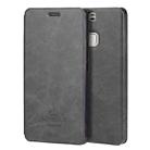 MOFI VINTAGE Huawei P9 Plus Crazy Horse Texture Horizontal Flip Leather Case with Card Slot & Holder(Black) - 1