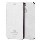 MOFI for  VINTAGE Huawei P9 Plus Crazy Horse Texture Horizontal Flip Leather Case with Card Slot & Holder(White) - 1