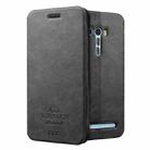 MOFI VINTAGE for Asus Zenfone Selfie / ZD551KL Crazy Horse Texture Horizontal Flip Leather Case with Card Slot & Holder & Sleep / Wake-up Function(Black) - 1