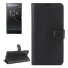 For Sony Xperia XZ Premium Litchi Texture Horizontal Flip Leather Case with Holder & Card Slots & Wallet(Black) - 1