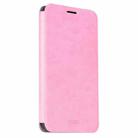 MOFI for  Huawei P9 Plus Crazy Horse Texture Horizontal Flip Leather Case with Holder(Pink) - 1