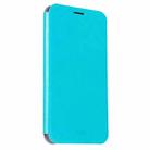 MOFI for  Huawei P9 Plus Crazy Horse Texture Horizontal Flip Leather Case with Holder(Blue) - 1