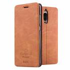 MOFI for  VINTAGE Huawei Mate 9 Pro Crazy Horse Texture Horizontal Flip Leather Case with Card Slot & Holder (Brown) - 1