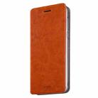 MOFI for  Huawei Honor 8 Crazy Horse Texture Horizontal Flip Leather Case with Holder(Brown) - 1