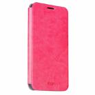 MOFI for ASUS Zenfone 3 Deluxe Crazy Horse Texture Horizontal Flip Leather Case with Holder(Magenta) - 1