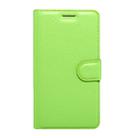 For Sony Xperia XA Ultra Litchi Texture Horizontal Flip Leather Case with Magnetic Buckle & Holder & Card Slots & Wallet(Green) - 2