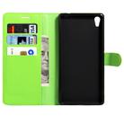 For Sony Xperia XA Ultra Litchi Texture Horizontal Flip Leather Case with Magnetic Buckle & Holder & Card Slots & Wallet(Green) - 4
