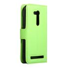 For Asus ZenFone GO / ZB452KG Litchi Texture Horizontal Flip Leather Case with Magnetic Buckle & Holder & Card Slots & Wallet(Green) - 3