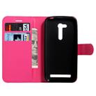 For Asus ZenFone GO / ZB452KG Litchi Texture Horizontal Flip Leather Case with Magnetic Buckle & Holder & Card Slots & Wallet(Magenta) - 4