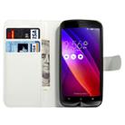 For Asus ZenFone GO / ZB452KG Litchi Texture Horizontal Flip Leather Case with Magnetic Buckle & Holder & Card Slots & Wallet(White) - 5
